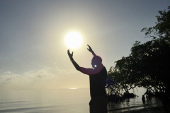 Grasping the sun Punta Gorda Belize